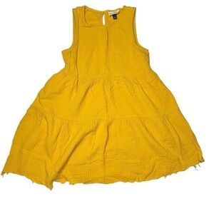 Universal Thread Mustard Yellow Sleeveless Dress Women’s‎ Size XS